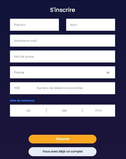 captain jack casino sinscrire